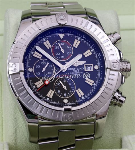 breitling chronometre certifie a13370|breitling super avenger watch.